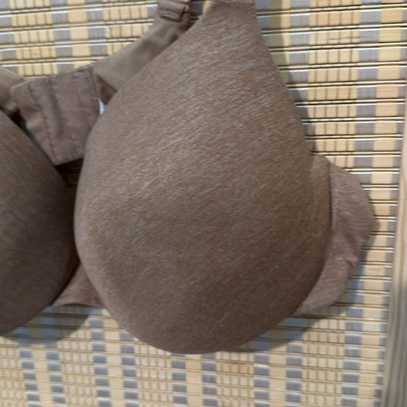 Cacique True Embrace T-Shirt Bra Marbled Tan Underwire 42C - Picture 6 of 16